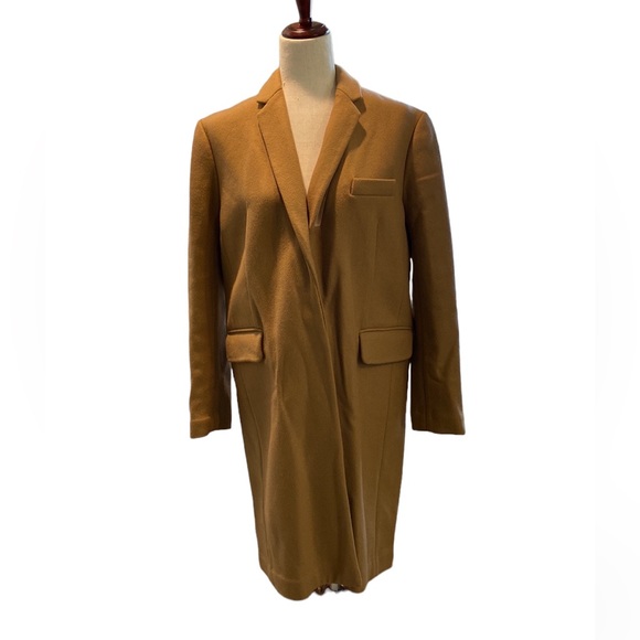 NWOT Equipment Arostide Tan Coat - Picture 5 of 12